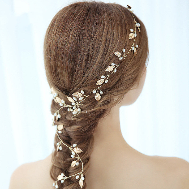 Leafy Autumn Pearl Tassle